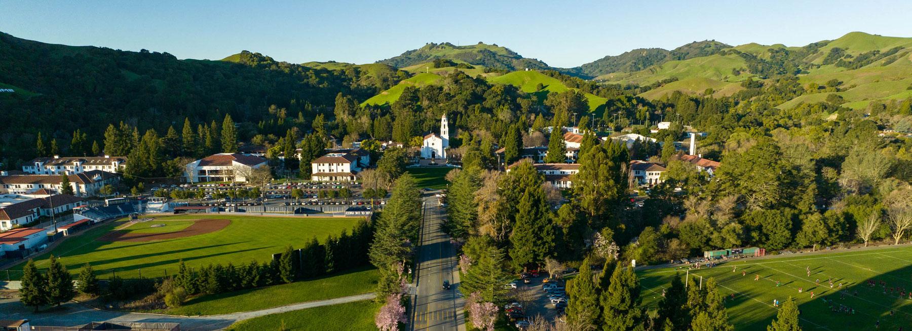 Saint Mary's College Aerial view