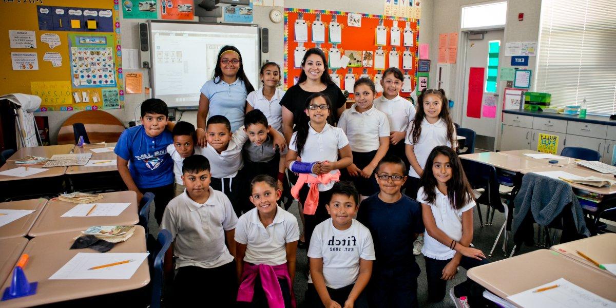 teacher theresa and her classroom